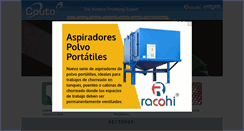 Desktop Screenshot of coutomaquinaria.com